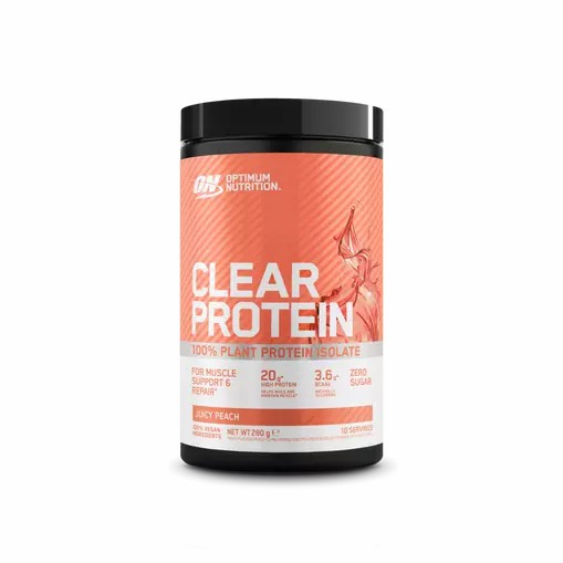 Optimum Nutrition ON Clear Protein 100% Plant Protein Isolate Juicy Peach 280 grams (10 Servings) Romania | 8102-BFOZL