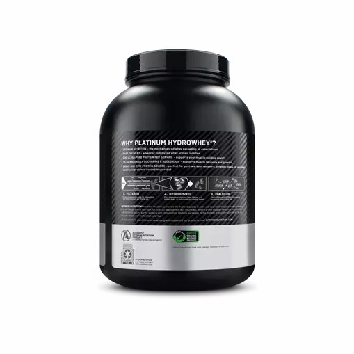 Optimum Nutrition PLATINUM HYDROWHEY™ Velocity Vanilla 3.52 lb (40 Servings) Romania | 2413-TSCEV